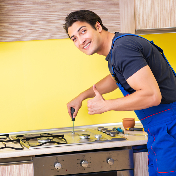 can you provide references from satisfied stove repair customers in Atkins Iowa